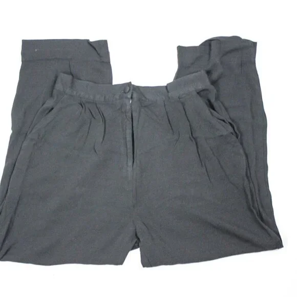 Wild Rose Black Dress Pants Elastic Waist … - Picture 3 of 4